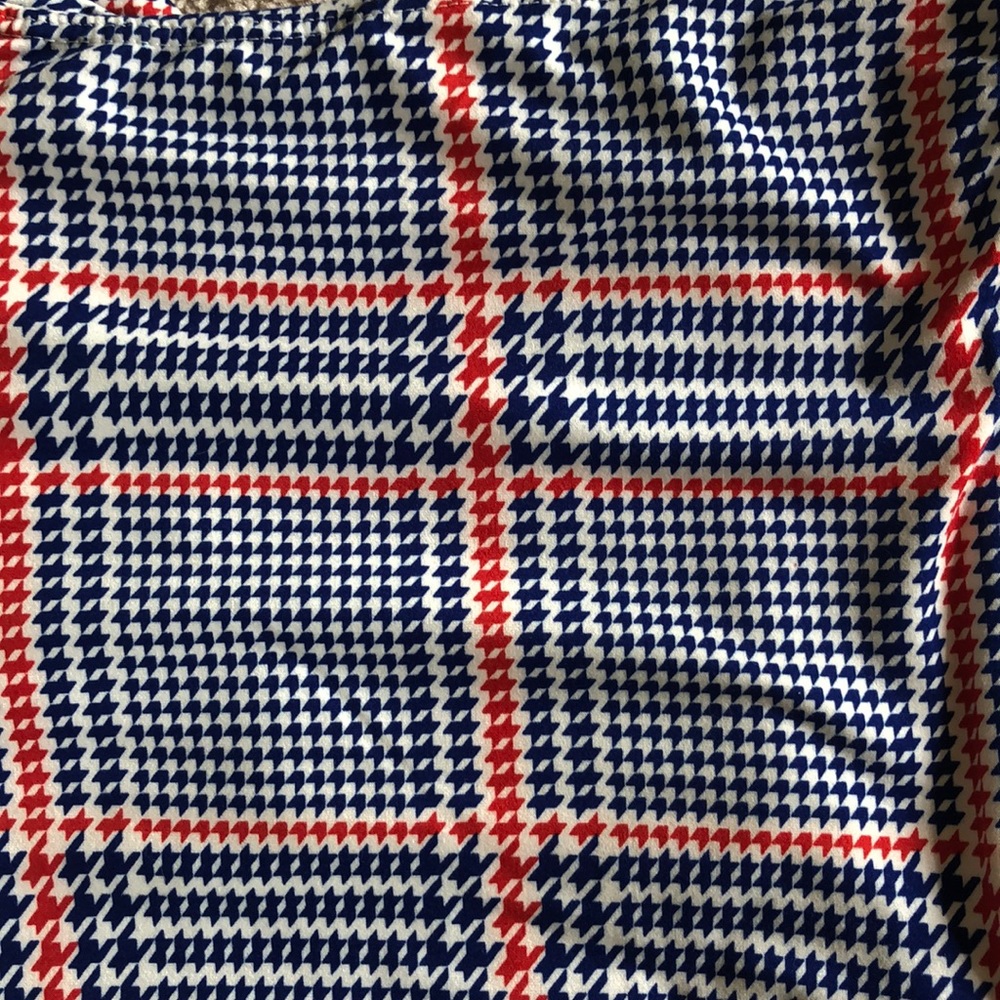 Red white and blue leggings